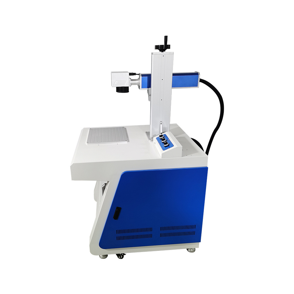 20W 30W 50W 70W zippo lighter Fiber Laser Marking Machine for Logo Printing Pattern Mark with Computer