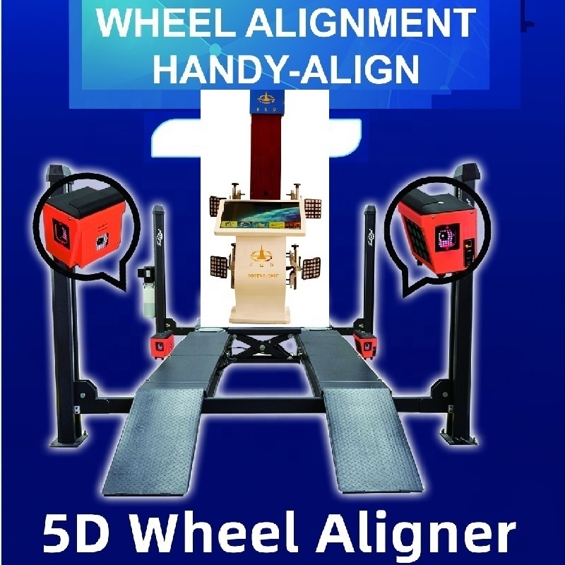 FOSTAR 5D wheel alignment exhibited at the 135th Canton Fair of ISO CE