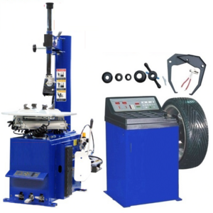 Fostar OEM ISO&CE Approved  Fully Automatic Portable Used Tyre Changer And Wheel Balancing Machine Combo