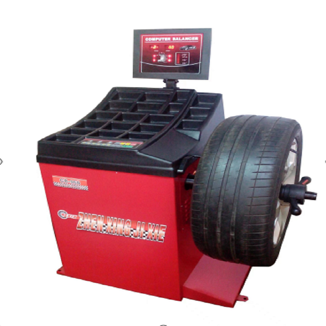 Fostarturbo CE ISO drive shaft car tire wheel balancing machine Automobile tyre wheel balancer