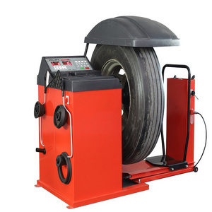 Fostar CE ISO Car Tire Wheel Balancing Machine Automobile Mechanical Large tire Truck 10"-28" balancer Wheel Balancer Machine