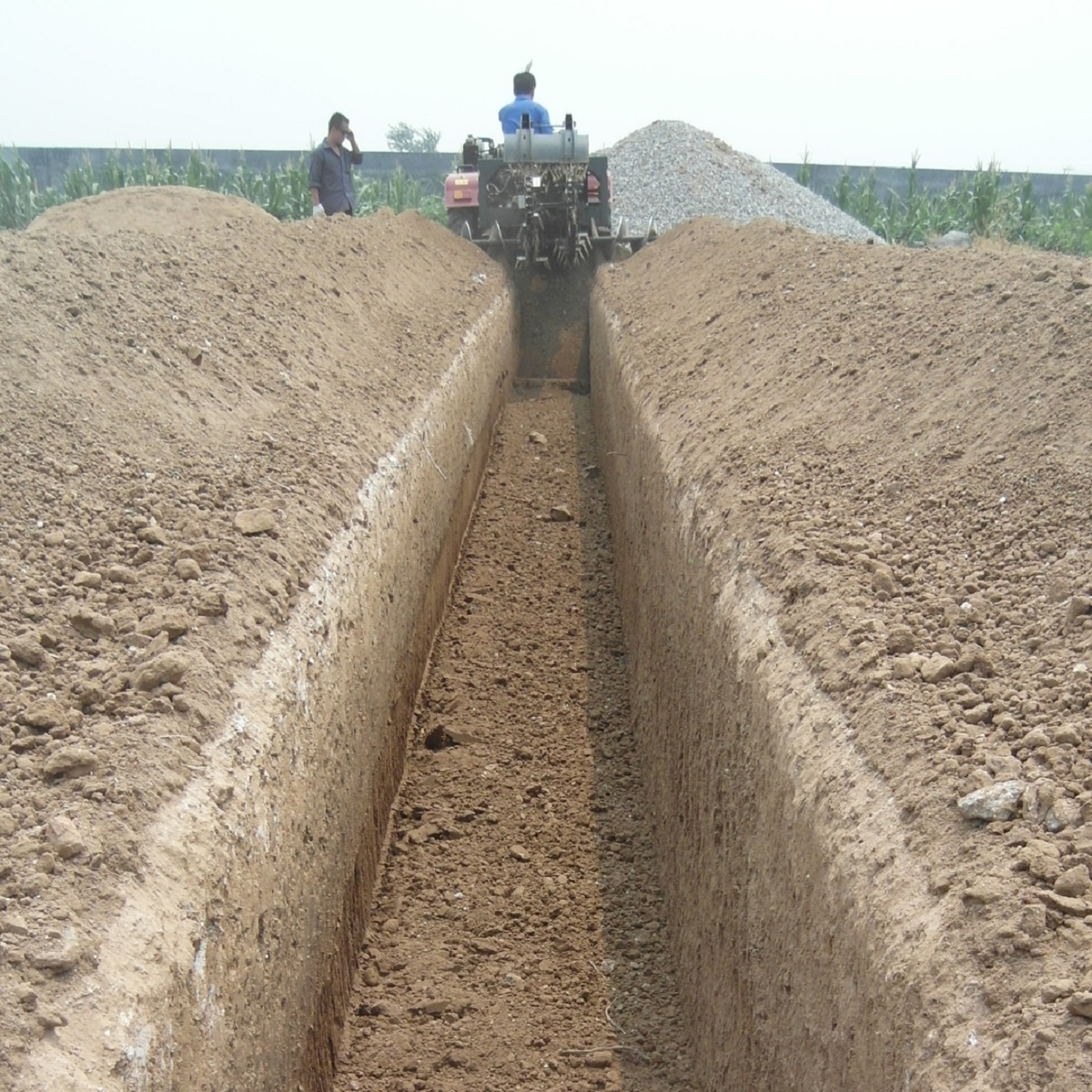 Tractor Mounted Heavy Duty Trencher