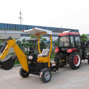 Towable Backhoe with Diesel/Gasoline Engine