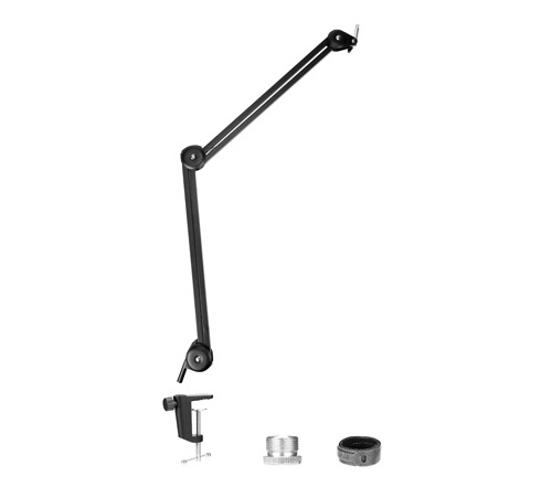 BOYA BY-BA20 Spring Loaded Microphone Table Podcasting Arm Mic Microphone Stand Aluminum Alloy For desktop microphones