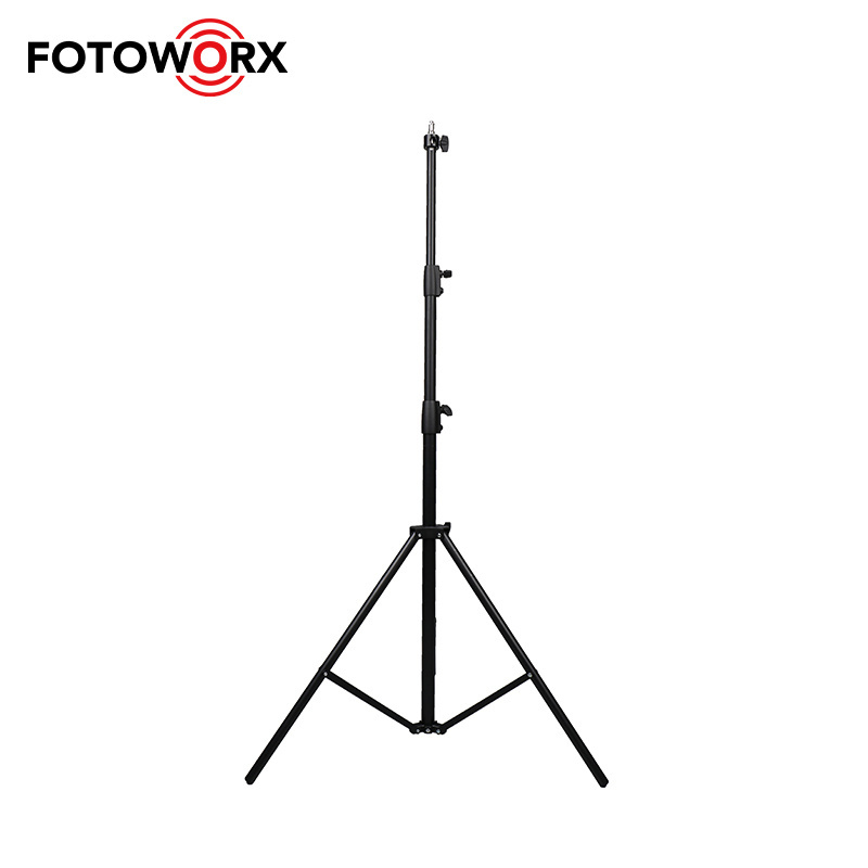 FOTOWORX 280cm Aluminum Alloy Light Stand Heavy Duty Tripod for Studio Light Strobe Light Reflectors Umbrellas Softbox