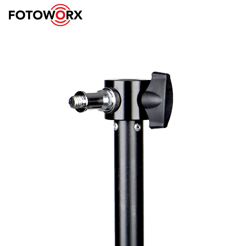 FOTOWORX 280cm Aluminum Alloy Light Stand Heavy Duty Tripod for Studio Light Strobe Light Reflectors Umbrellas Softbox