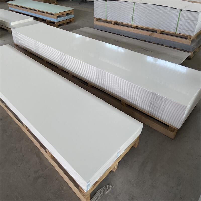 Pure white Corians sheet price Acrylic Plates Artificial stone Wall Panel Pure Solid Surface Material