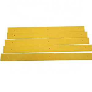 Exterior Anti Slip Safety GRP Fiberglass Treads Stair Nosing for Wood Stair Maintenance