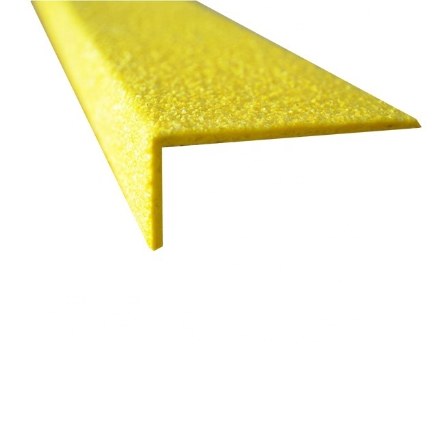 Exterior Anti Slip Safety GRP Fiberglass Treads Stair Nosing for Wood Stair Maintenance