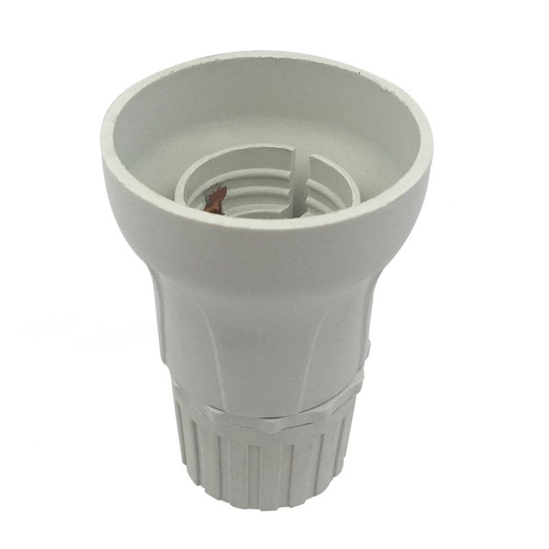 Universal E27 B22 lamp base plastic light holder E27 lampholder