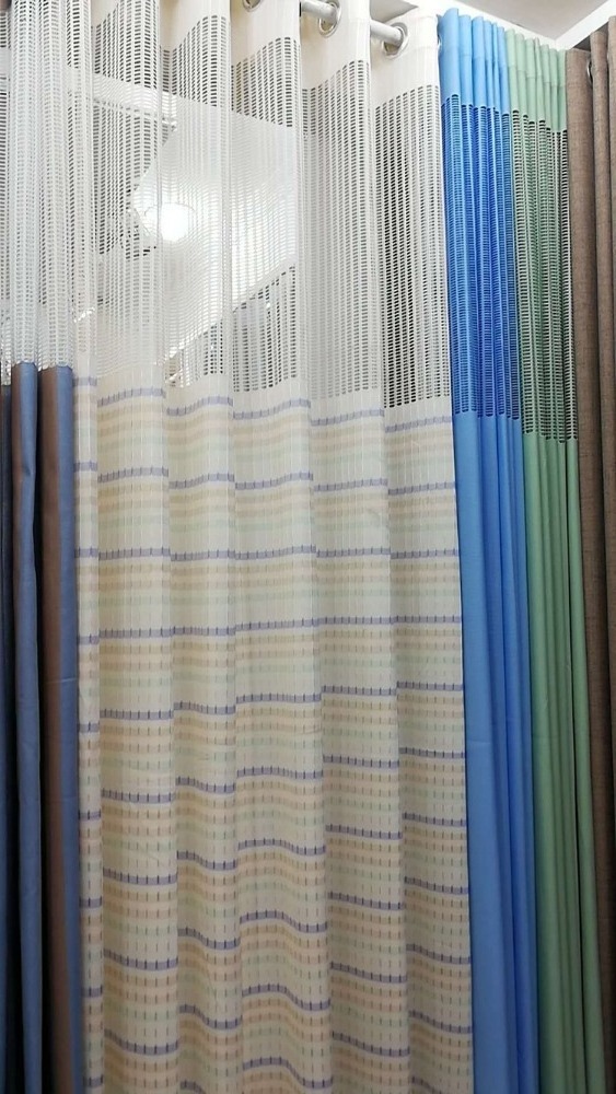 medical hospital bed cubicle curtain fabric