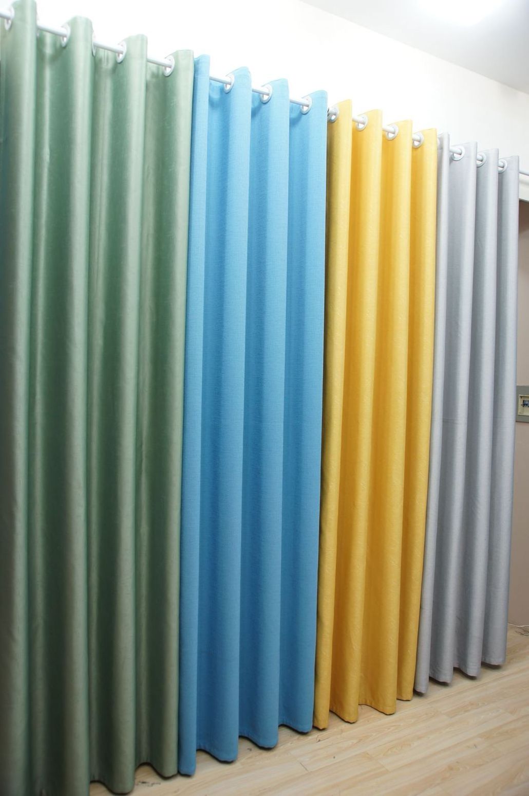 Factory wholesale blackout fabric  magnetic door curtain