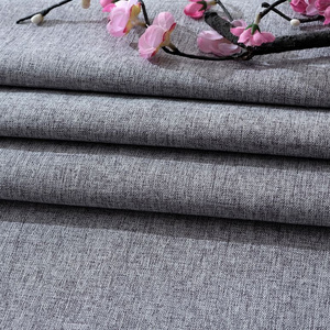 100% Polyester high quality new design cheap linen fabric for sofas