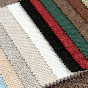 Ready Stock online linen polyester upholstery fabrics for sofas and furniture