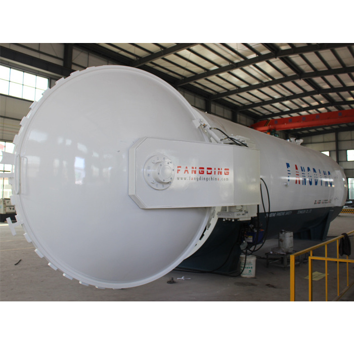 High temperature high pressure vessel laminated glass autoclave