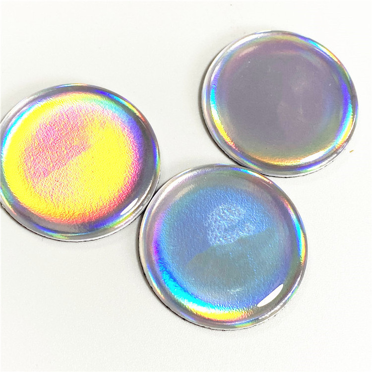 customized shiny hologram cool nfc epoxy coated card for promotion