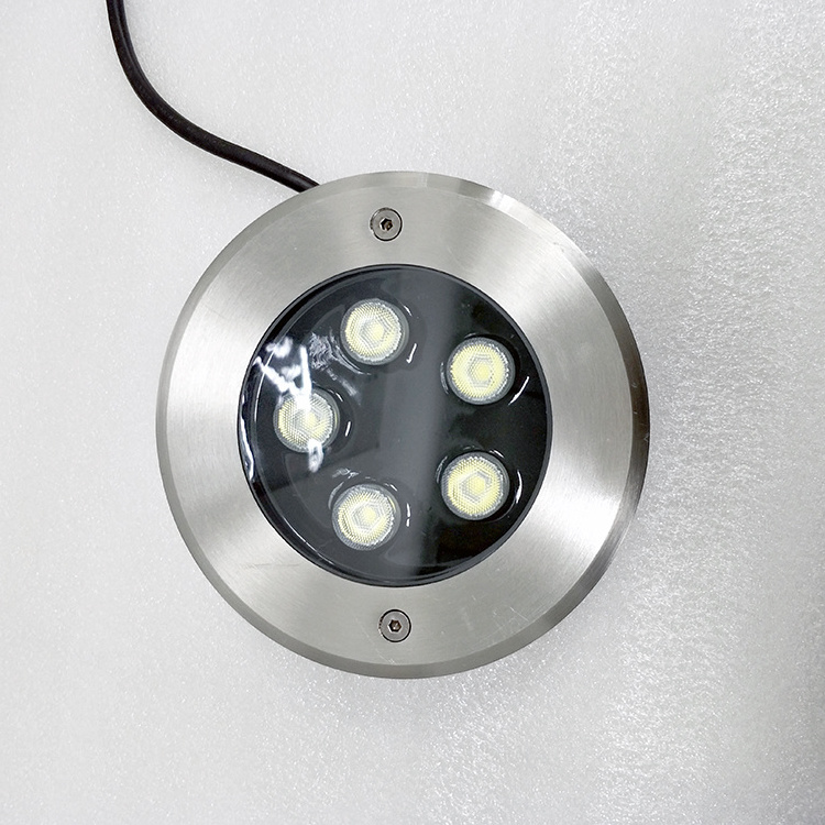 IP68 EMC LVD Ce Stainless Steel Rgb 12w Auto Change Landscape Led Inground Recessed Buried Underground Lights