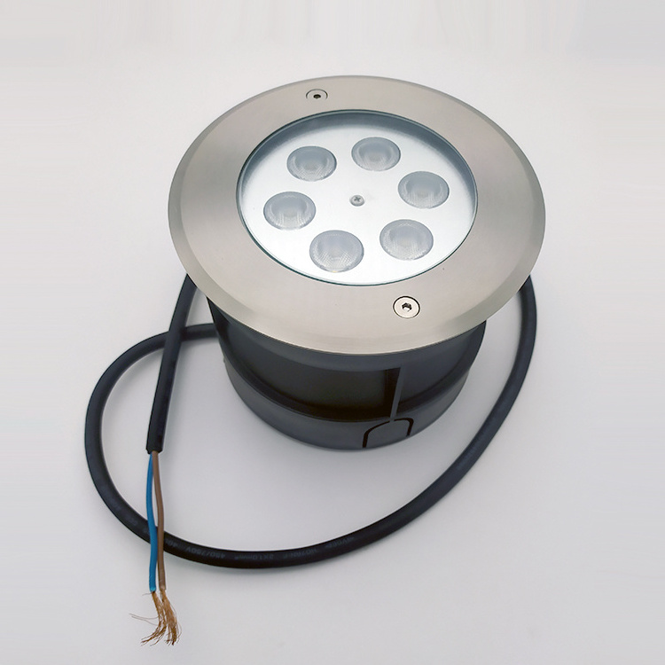 IP68 EMC LVD Ce Stainless Steel Rgb 12w Auto Change Landscape Led Inground Recessed Buried Underground Lights