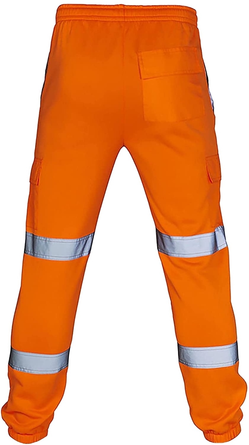 Hi Vis Padded Multi-pockets Safety Bib pants High visible Working Overall Painter Miner Jumpsuit with WORK WEAR JOGGING PANT