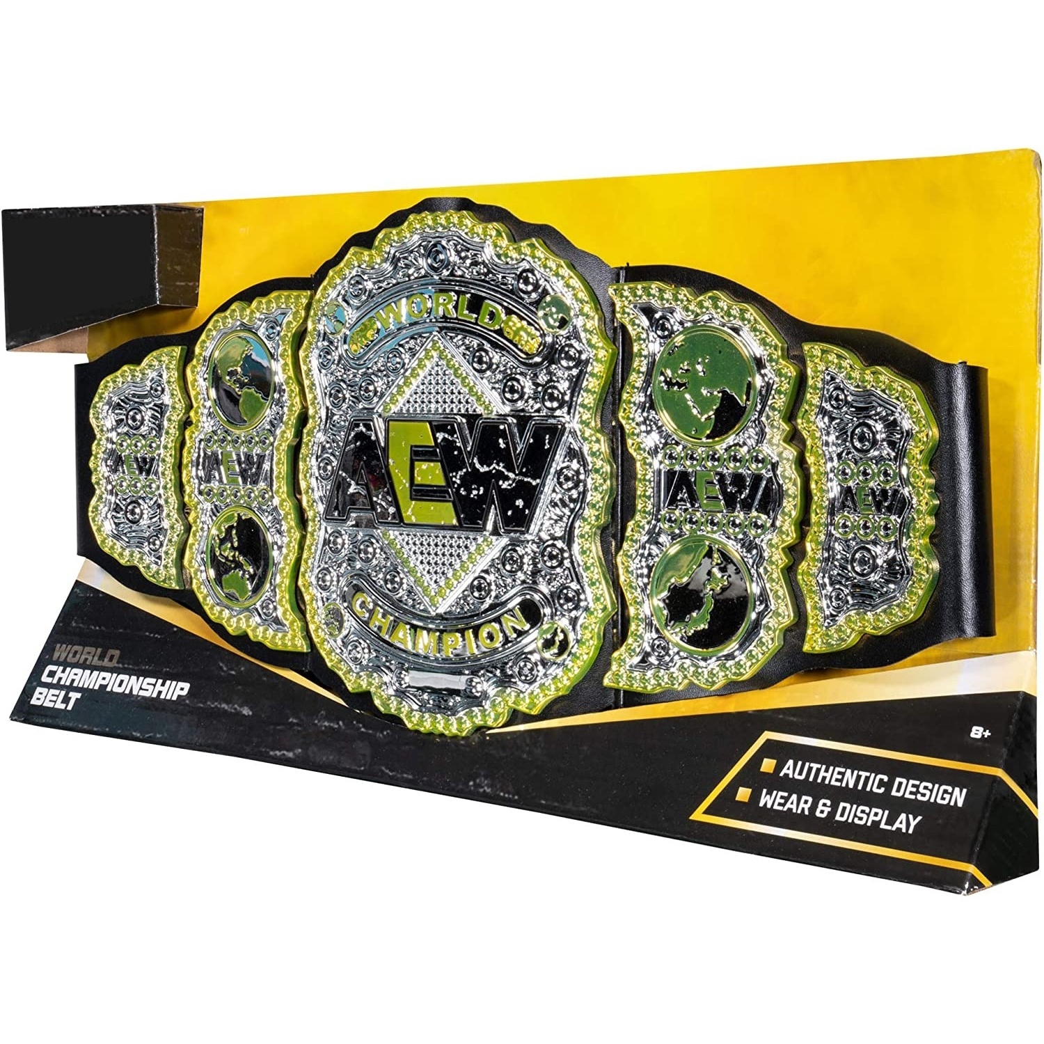 Authentic Design AEW Rol Play Championship Belts with Customized Leather alloy Unisex Gait Belt Championship Title Belts