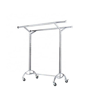 Fashion retail shop fittings metal clothing display rack