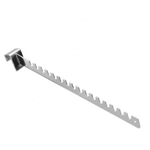 metal display hook for clothes hanging (sawtooth)