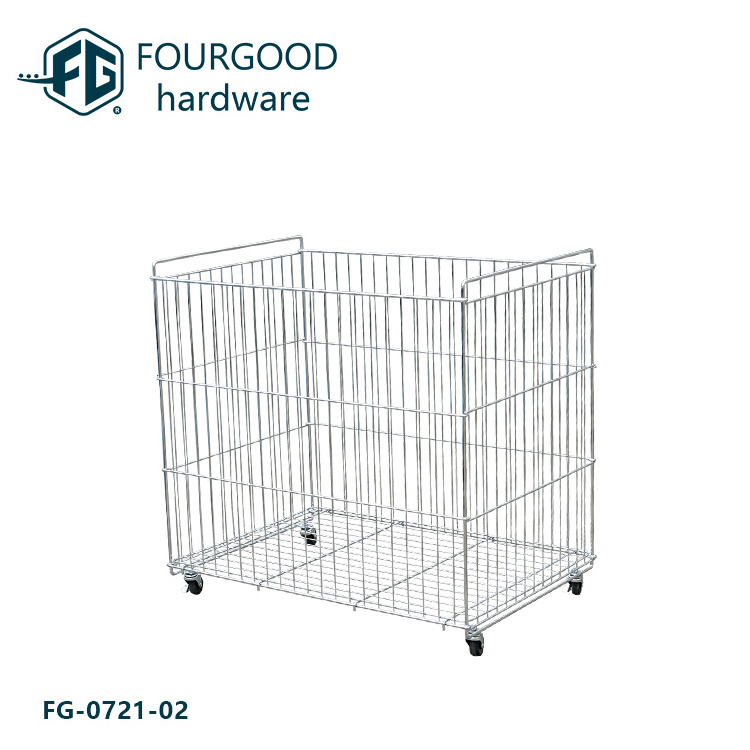 Hot China factory wire basket drawers with wheels