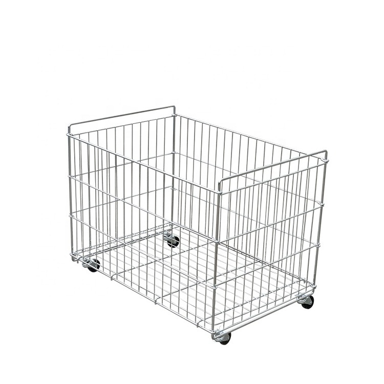 Hot China factory wire basket drawers with wheels