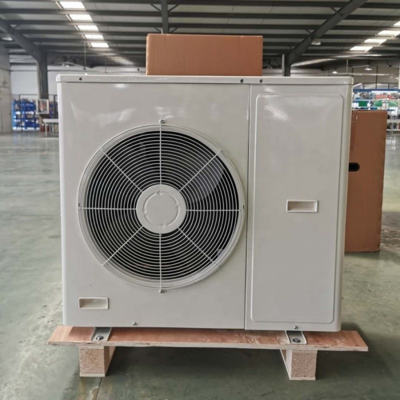 China Hvac monoblock refrigeration unit 1hp 2 hp 3 hp  for small cold storage room wih famous brand r404a compressor