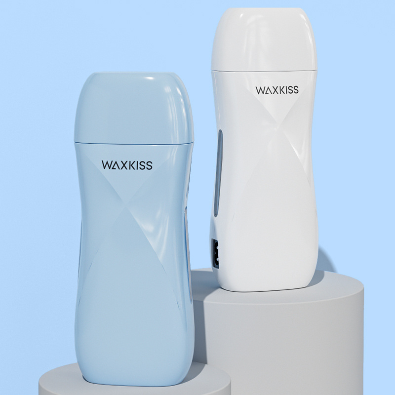 Waxkiss Patent 100ml Mini Cartridge Roll On Wax Heater Best Selling Hair Removal Soft Wax Roller Machine Warmer For Home Use