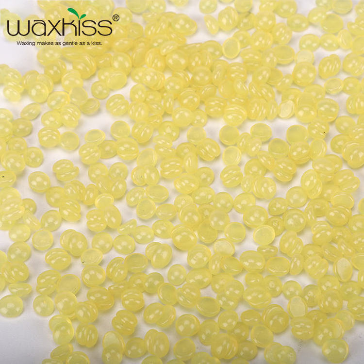 2023 Waxkiss Golden Soy Wax Beans Wholesale Hard Hair Removal Violet Wax Beans For Depilation At Home