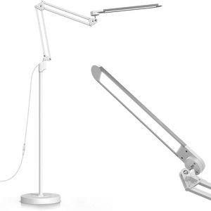 Floor Lamp 12W Swing Arm Vertical Indoor Lighting Adjustable Swing Arm For Office Lighting