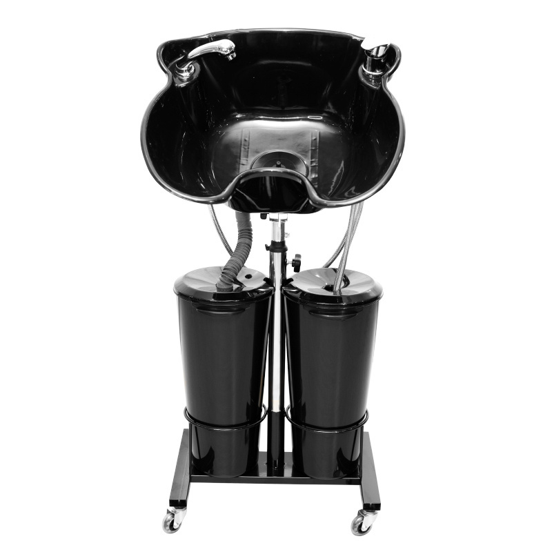 hair shampoo basins Portable Height Adjustable Shampoo Basin Sink Salon Deep Mobile Shampoo Bowl