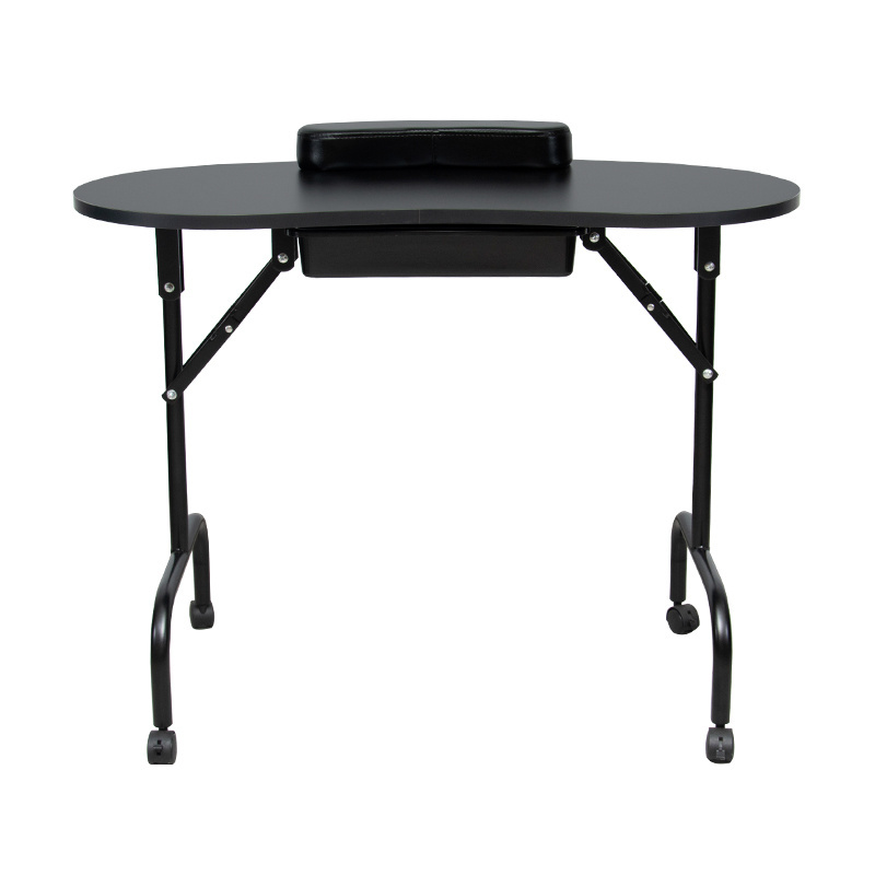 fovnci Manicure Salon Nail cleaner Portable Manicure Table Folding Nail table Station Furniture 1