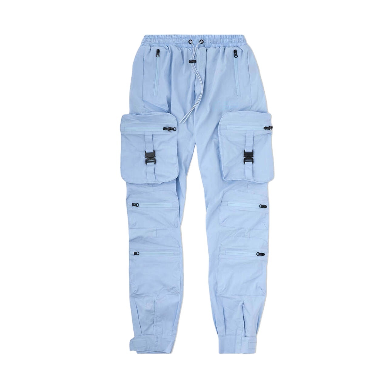 Design Regular Sky Blue Looks Attractive 6 Pocket Cargo Pants Urban Cargo Mens Cargo Pants