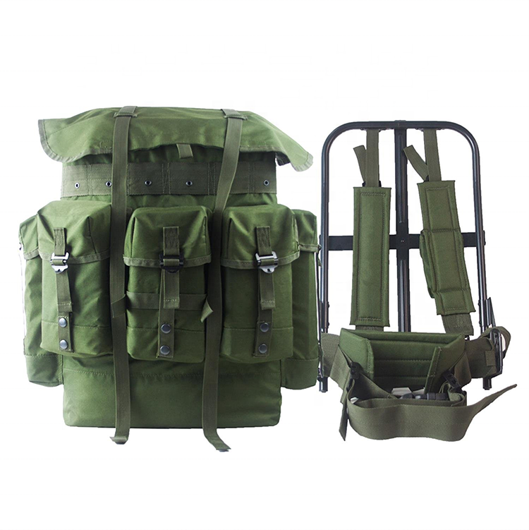 Outdoor camping backpack aluminum frame iron frame large capacity multi-functional shelf