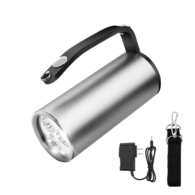 Multi-Function Explosion-Proof Led Portable Searchlight Recargable Handheld Camping Flashlight