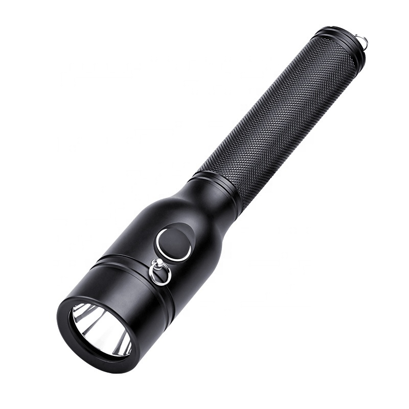 Self Defense Non-Slip Durable 320 lumens Long Distance 180m Portable Led Explosion Proof Flashlight