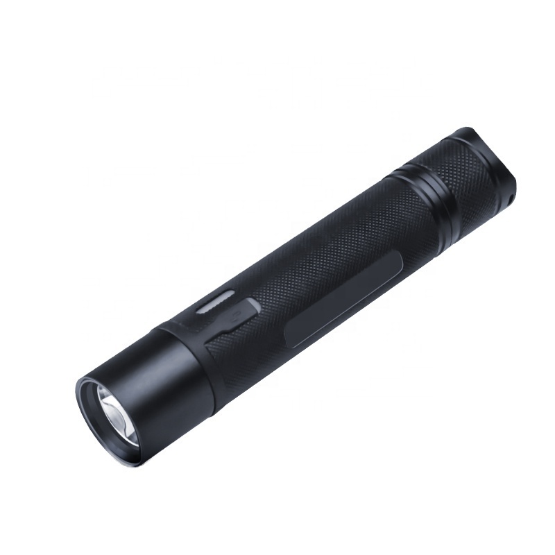 Glow Display Function Water Resistant Practical 320 Lumens Outdoor Hand Led Torch Light Flashlights