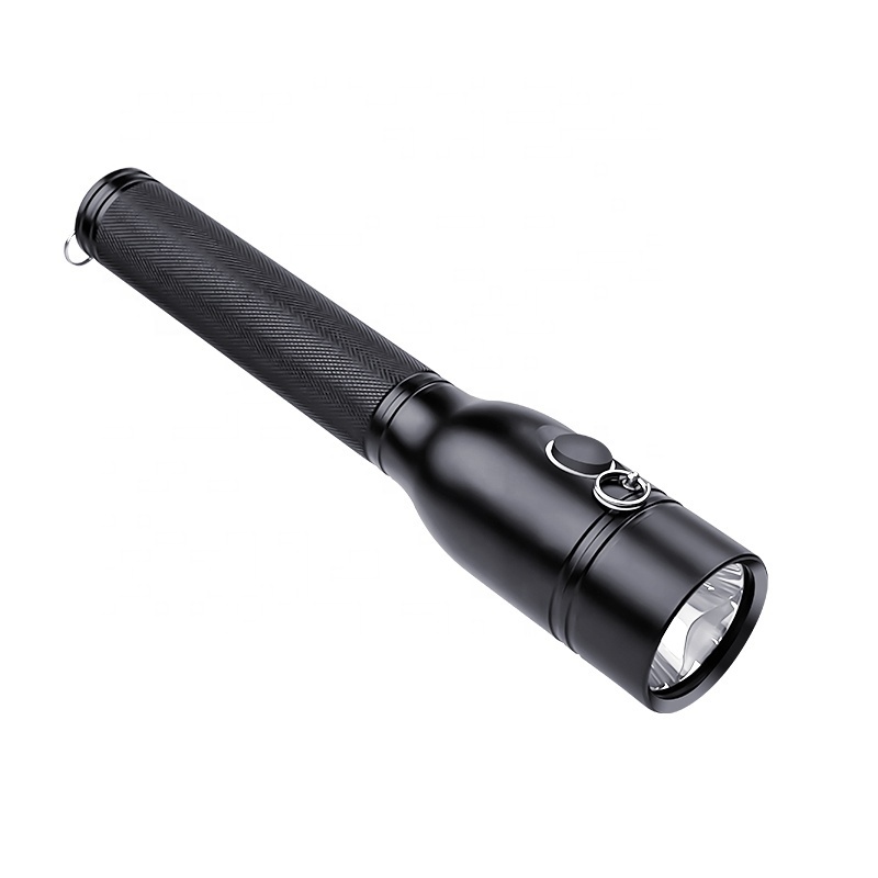 Self Defense Non-Slip Durable 320 lumens Long Distance 180m Portable Led Explosion Proof Flashlight