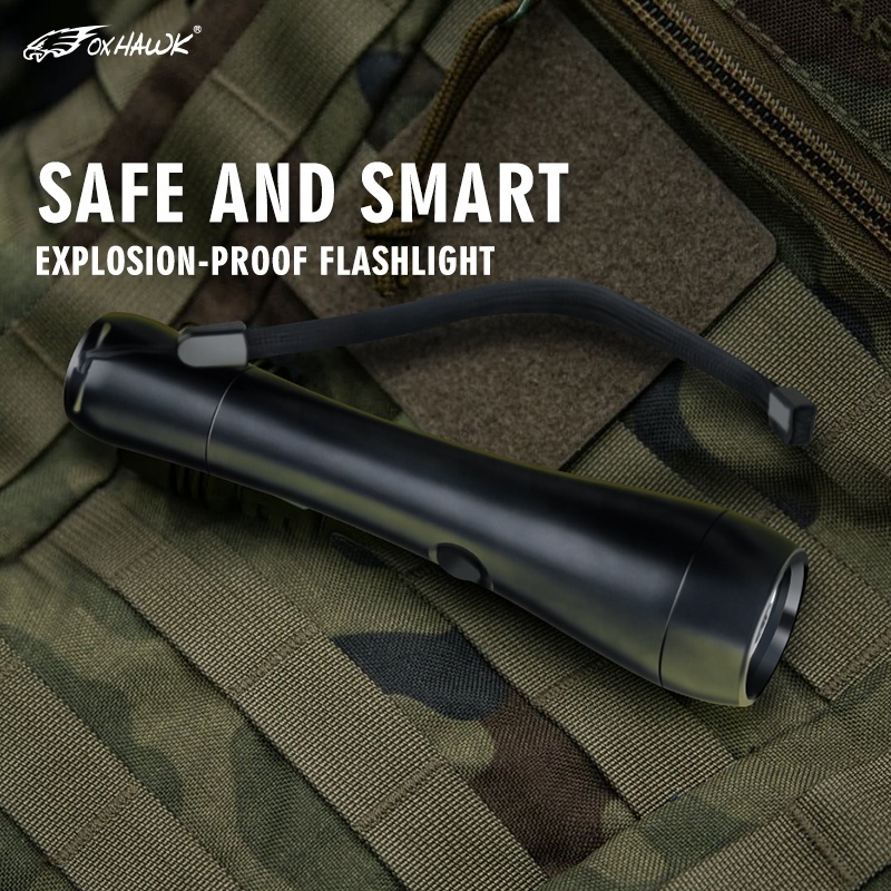 Aluminum Alloy Escape And Self-Rescue Emergency Disaster Prevention Led Explosion-Proof Flashlight