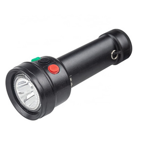 Rechargeable White Red Green Signal Led Flashlight Warning Lights Three Colour Torch For Railways With Magnet