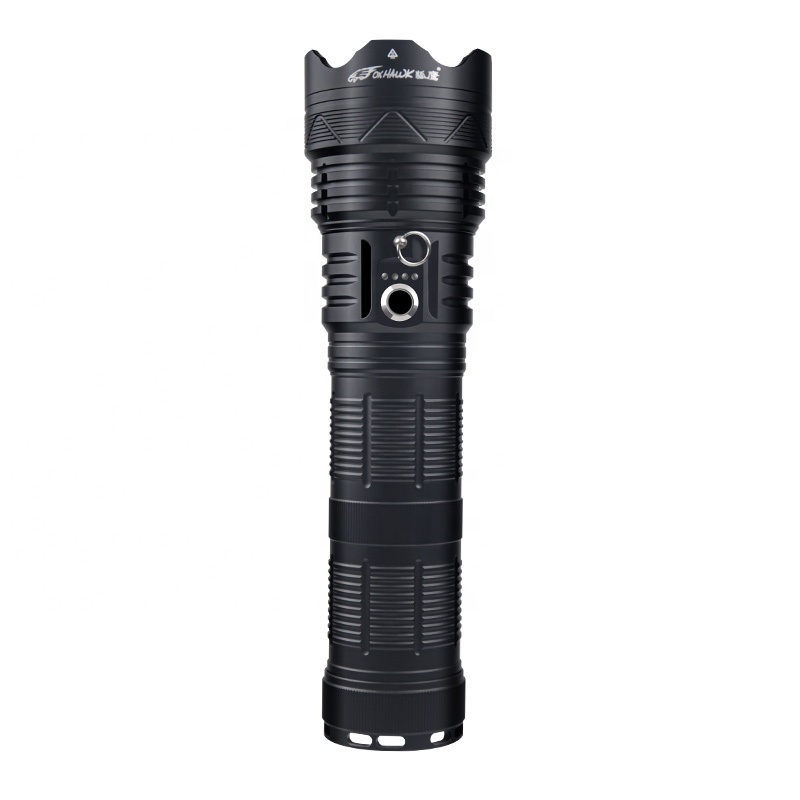 Unique Tactical Focused Intense Light Super Bright 5000 Lumen Long Range Hlm Powerful Flashlight