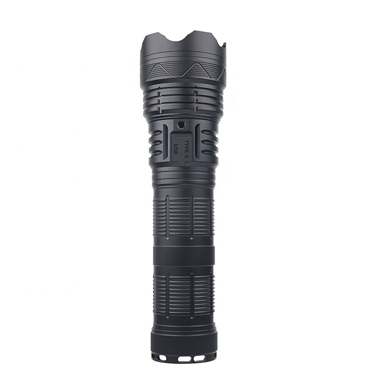 Unique Tactical Focused Intense Light Super Bright 5000 Lumen Long Range Hlm Powerful Flashlight