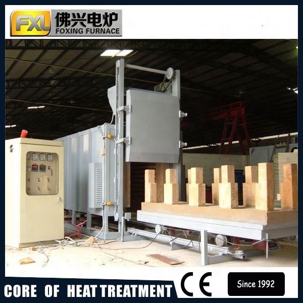 china high temperature bogie hearth electric resistance furnace for parts forging