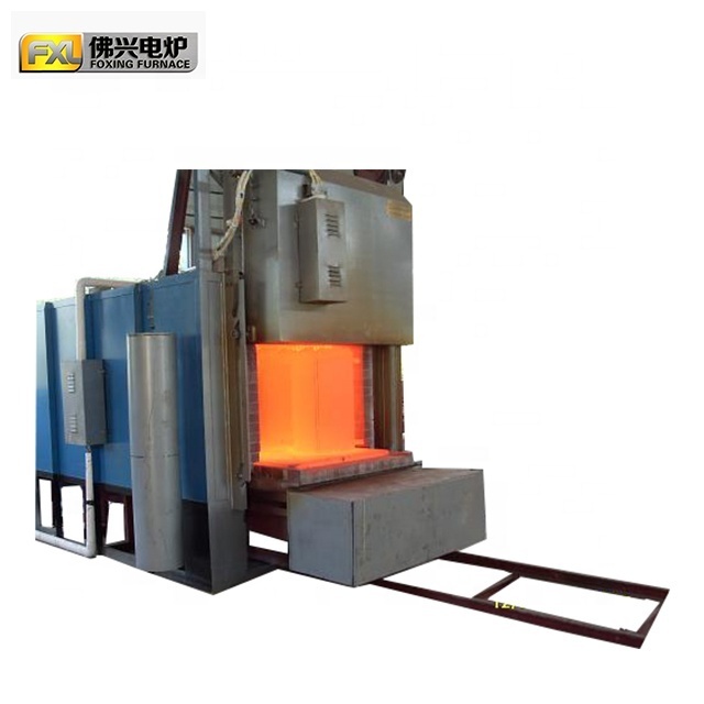 china high temperature bogie hearth electric resistance furnace for parts forging