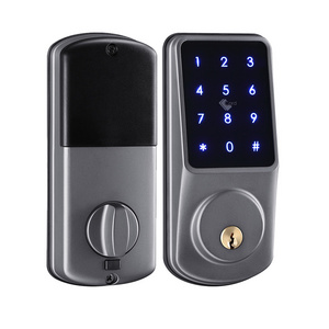 FXL Bluetooth Keyless Secure Keypad Remote Control Deadbolt Electronic Digital Smart Door Lock