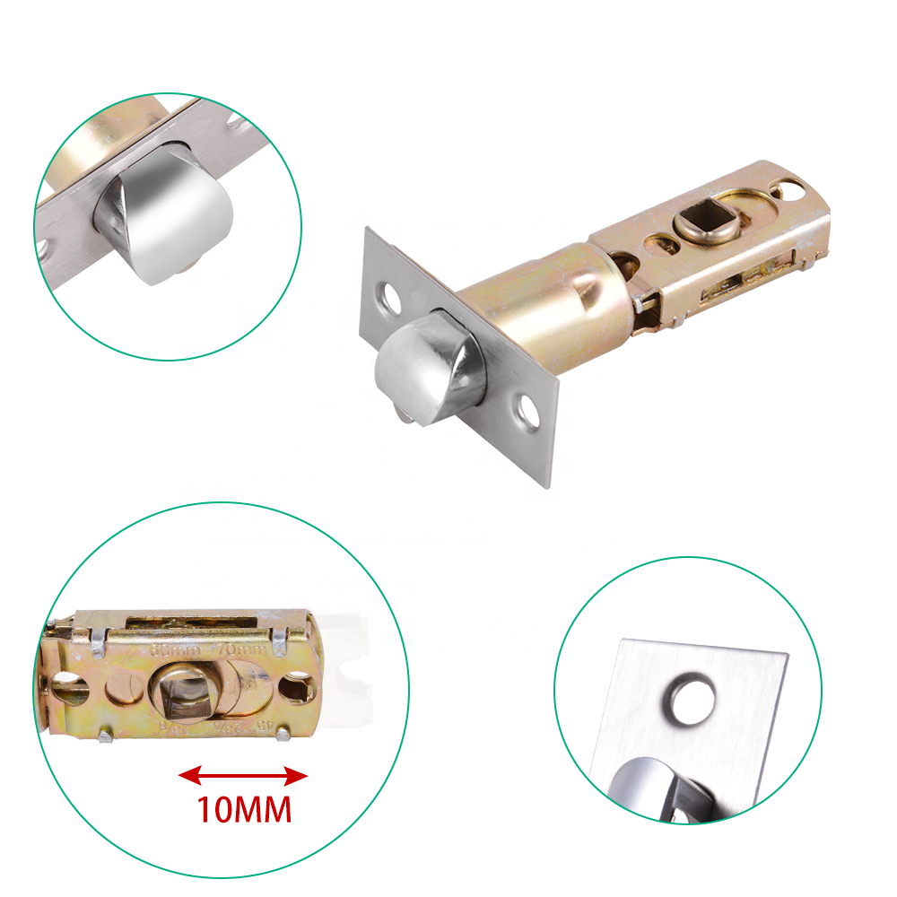 durable single deadbolt lock body adjustable backset 60 mm 70 mm bathroom bedroom use deabolt lock