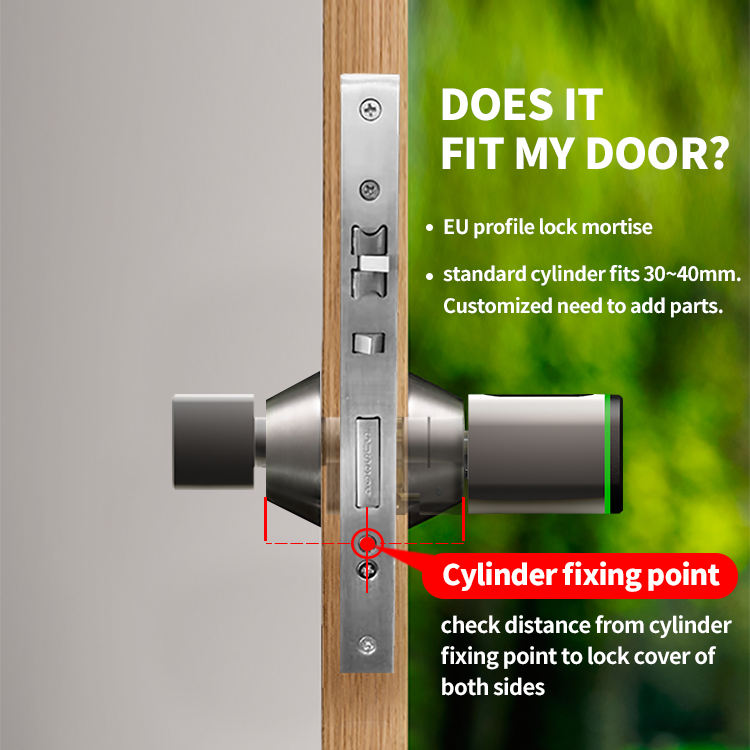 Factory Price app fingerprint outside locks and entry smart lock front door