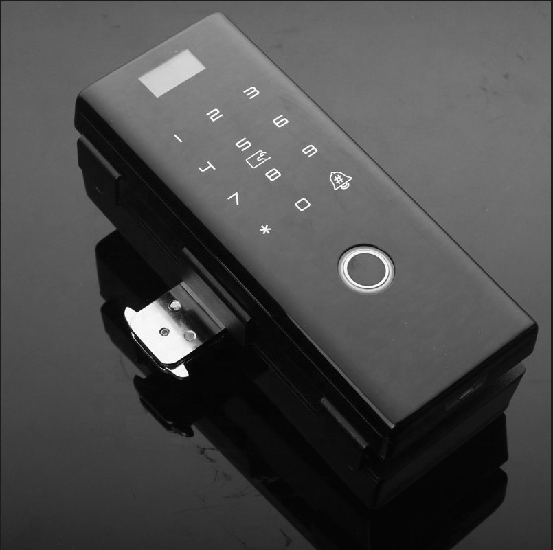 USA Dropshopping JCG200 No Drilling Wireless TTlock App Safety Smart Digital Fingerprint Door Locks for sliding glass doors